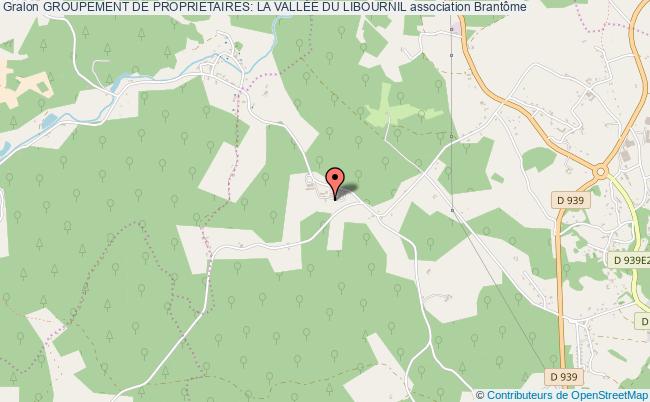 plan association Groupement De Proprietaires: La VallÉe Du Libournil Brantôme en Périgord