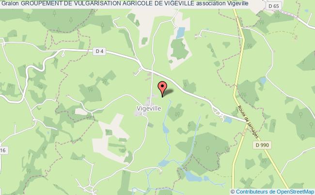 plan association Groupement De Vulgarisation Agricole De Vigeville Vigeville