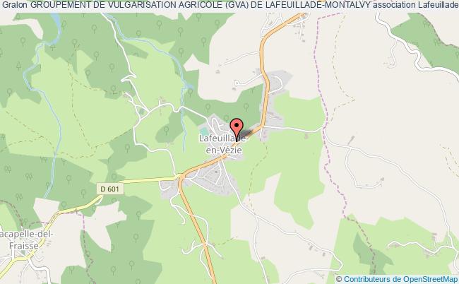 GROUPEMENT DE VULGARISATION AGRICOLE (GVA) DE LAFEUILLADE-MONTALVY