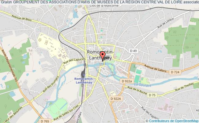 GROUPEMENT DES ASSOCIATIONS D'AMIS DE MUSÉES DE LA RÉGION CENTRE VAL DE LOIRE