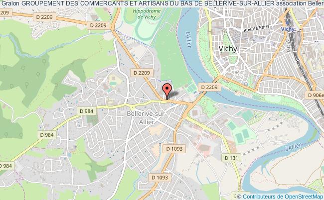 GROUPEMENT DES COMMERCANTS ET ARTISANS DU BAS DE BELLERIVE-SUR-ALLIER