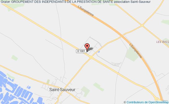 plan association Groupement Des Independants De La Prestation De Sante Saint-Sauveur