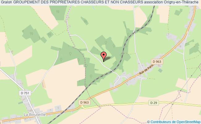 plan association Groupement Des PropriÉtaires Chasseurs Et Non Chasseurs 