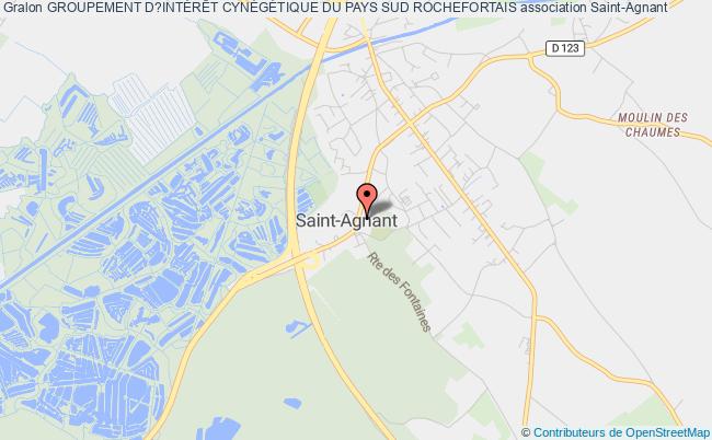 plan association Groupement D?intÉrÊt CynÉgÉtique Du Pays Sud Rochefortais Saint-Agnant