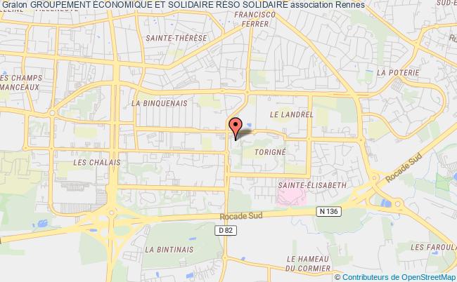 plan association Groupement Économique Et Solidaire RÉso Solidaire Rennes