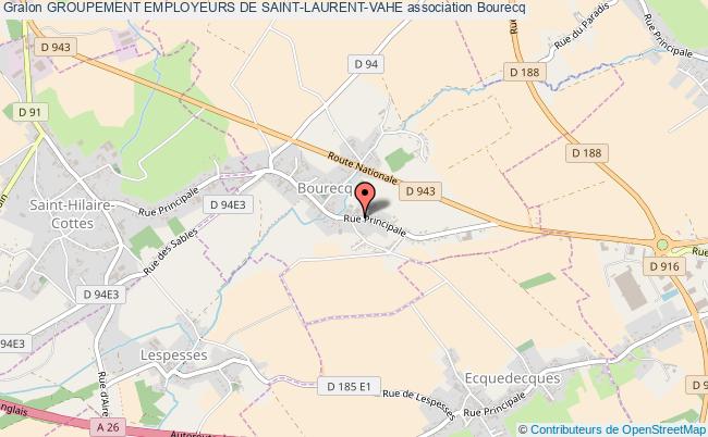 plan association Groupement Employeurs De Saint-laurent-vahe Bourecq