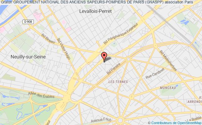 plan association Groupement National Des Anciens Sapeurs-pompiers De Paris (gnaspp) Paris