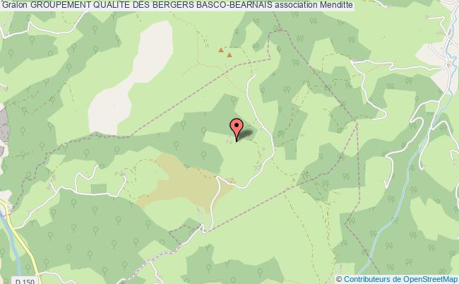 plan association Groupement Qualite Des Bergers Basco-bearnais Menditte