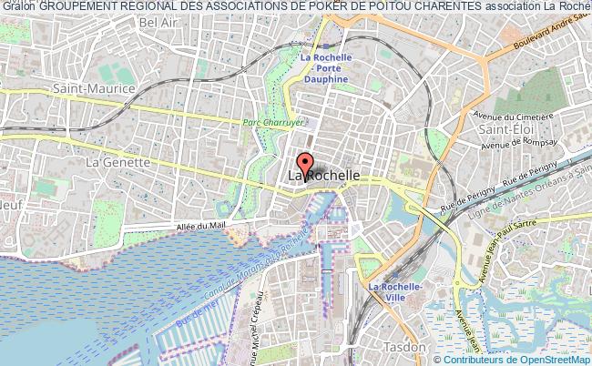 plan association Groupement Regional Des Associations De Poker De Poitou Charentes La    Rochelle