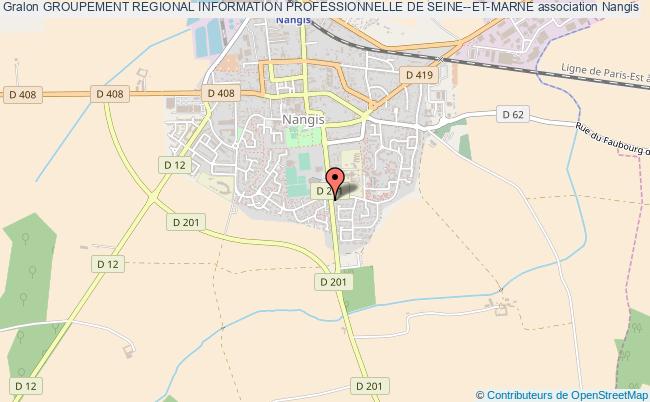 GROUPEMENT REGIONAL INFORMATION PROFESSIONNELLE DE SEINE--ET-MARNE