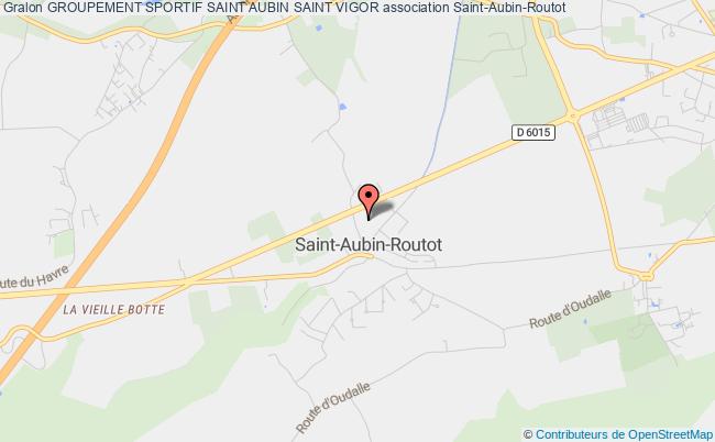 plan association Groupement Sportif Saint Aubin Saint Vigor Saint-Aubin-Routot