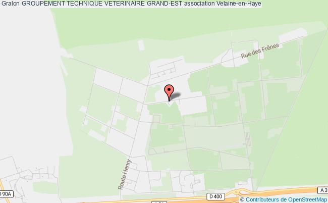plan association Groupement Technique Veterinaire Grand-est Velaine-en-Haye