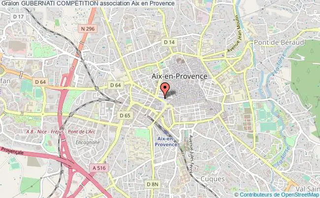 plan association Gubernati CompÉtition Aix-en-Provence