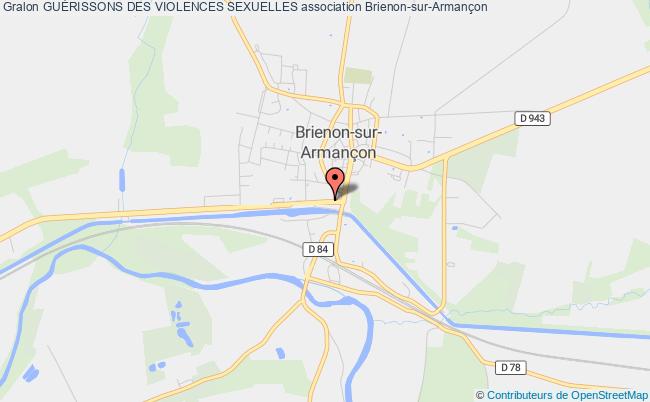 plan association GuÉrissons Des Violences Sexuelles Brienon-sur-Armançon