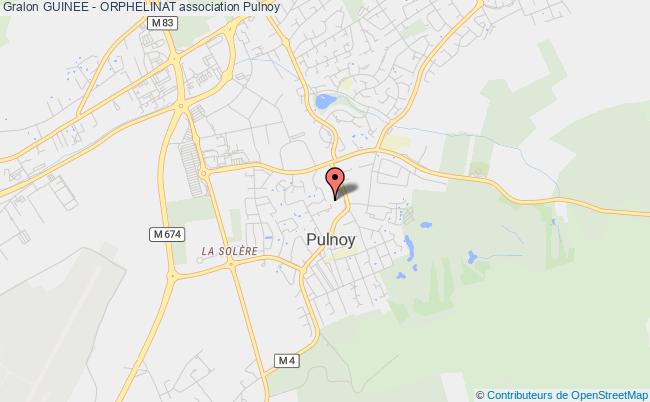 plan association Guinee - Orphelinat Pulnoy