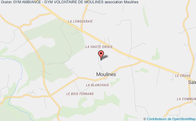 plan association Gym Ambiance - Gym Volontaire De Moulines Moulines