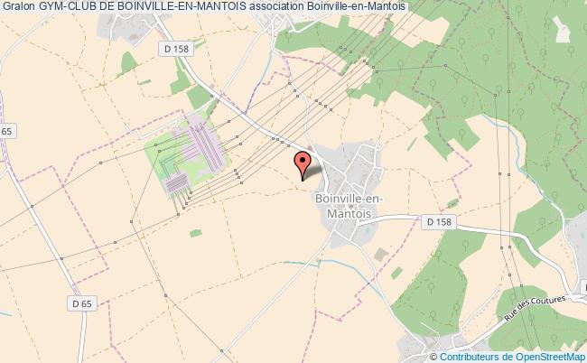 plan association Gym-club De Boinville-en-mantois Boinville-en-Mantois