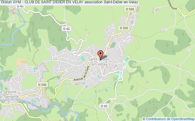 GYM - CLUB DE SAINT DIDIER EN VELAY