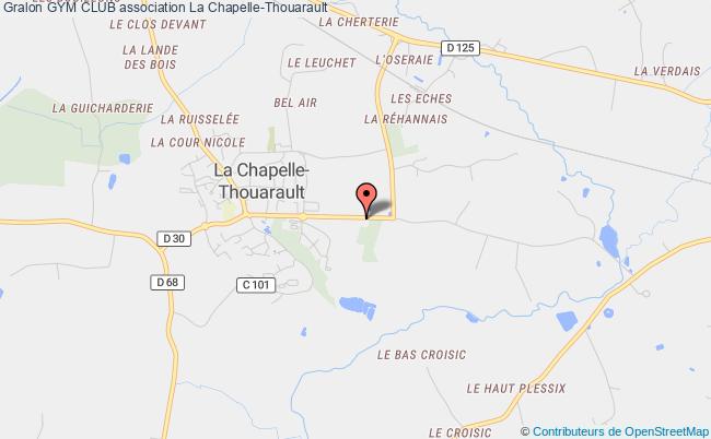 plan association Gym Club La    Chapelle-Thouarault