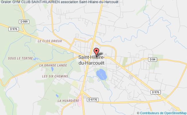 plan association Gym Club Saint-hilairien Saint-Hilaire-du-Harcouët