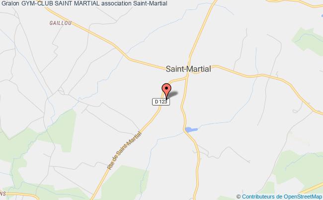plan association Gym-club Saint Martial Saint-Martial