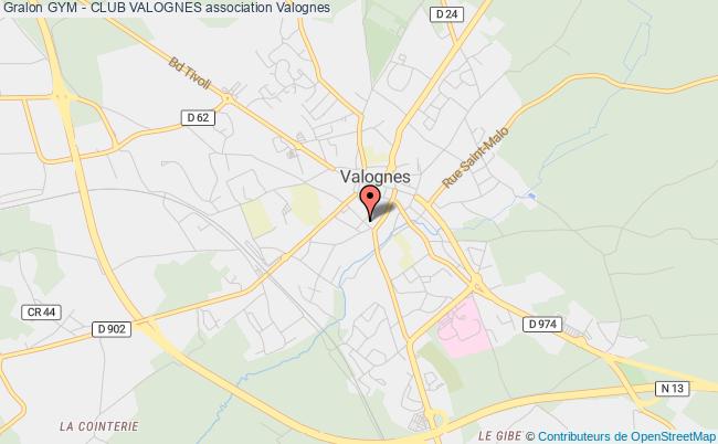 plan association Gym - Club Valognes Valognes