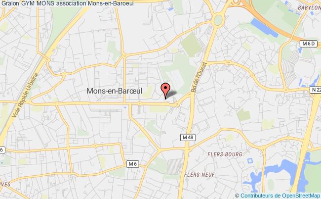 plan association Gym Mons Mons-en-Baroeul