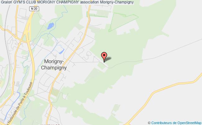 plan association Gym's Club Morigny Champigny Morigny-Champigny