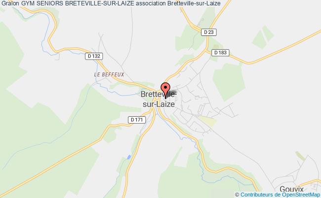plan association Gym Seniors Breteville-sur-laize Bretteville-sur-Laize