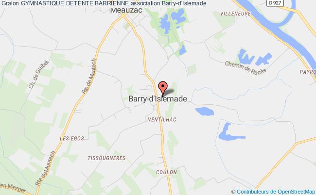 GYMNASTIQUE DETENTE BARRIENNE