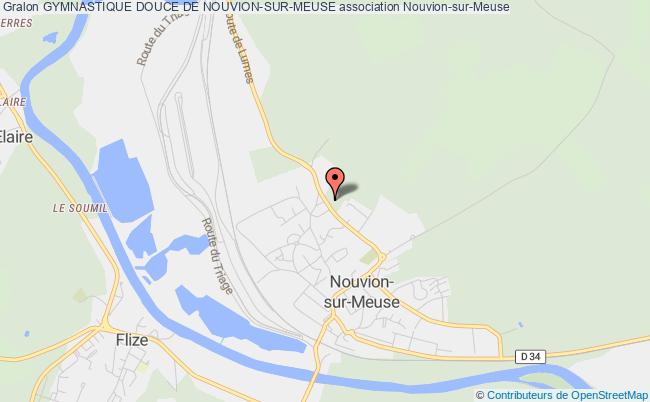 plan association Gymnastique Douce De Nouvion-sur-meuse Nouvion-sur-Meuse