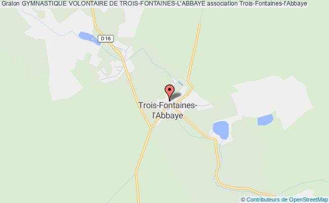 plan association Gymnastique Volontaire De Trois-fontaines-l'abbaye Trois-Fontaines-l'Abbaye