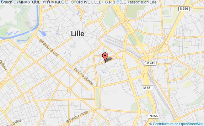 plan association Gymnastque Rythmique Et Sportive Lille ( G.r.s Lille ) Lille