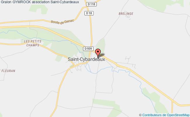 plan association Gymrock Saint-Cybardeaux