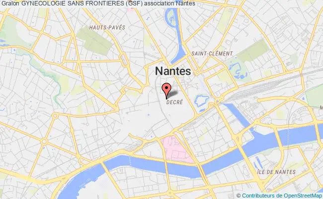 plan association Gynecologie Sans Frontieres (gsf) Nantes