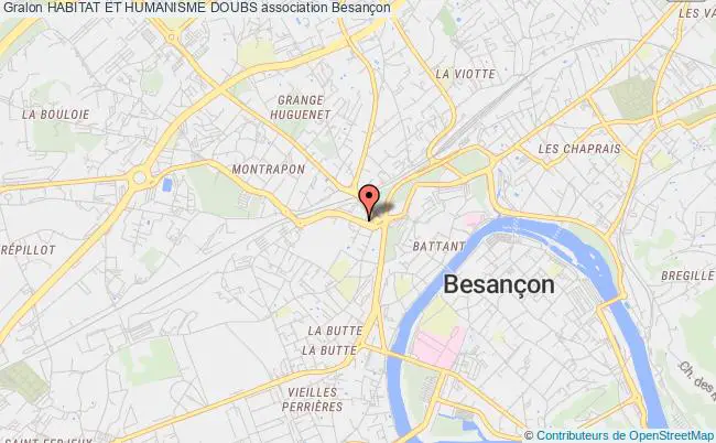 plan association Habitat Et Humanisme Doubs Besançon