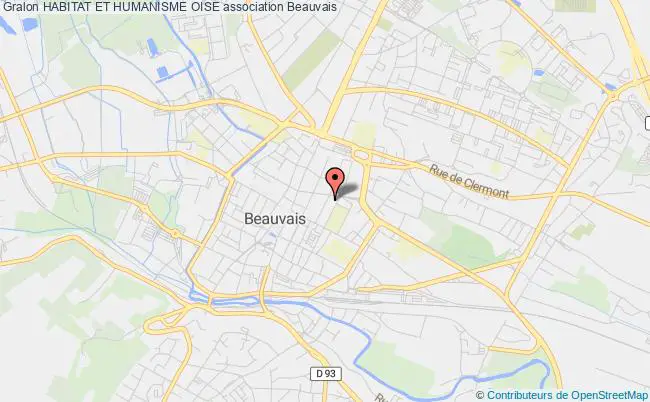 plan association Habitat Et Humanisme Oise Beauvais