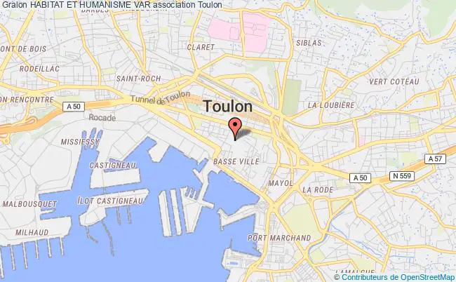 plan association Habitat Et Humanisme Var Toulon