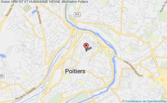 plan association Habitat Et Humanisme Vienne Poitiers