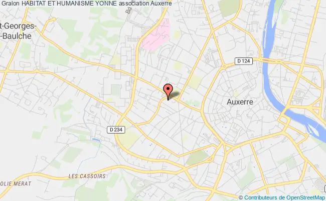 plan association Habitat Et Humanisme Yonne Auxerre