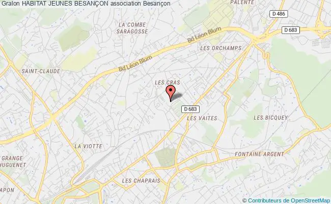 plan association Habitat Jeunes BesanÇon Besançon