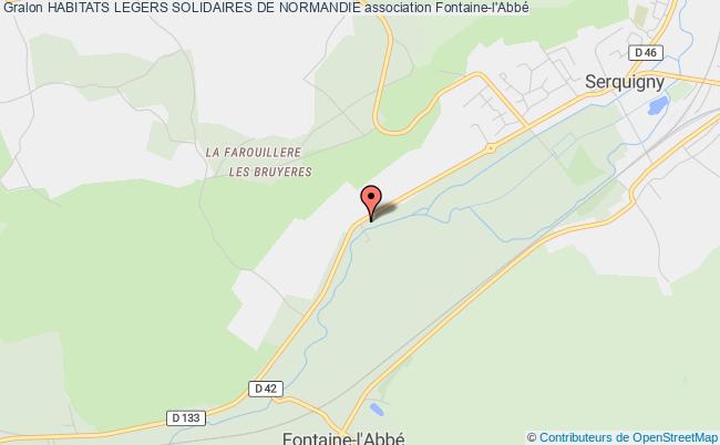 plan association Habitats Legers Solidaires De Normandie Fontaine-l'Abbé