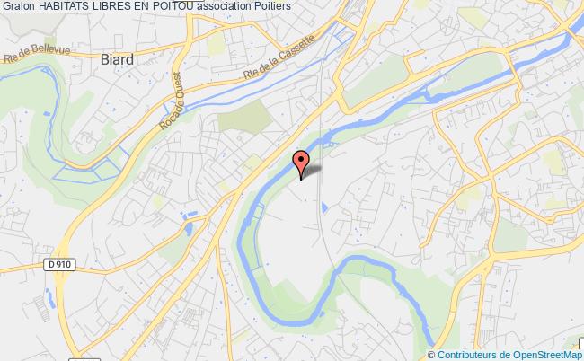 plan association Habitats Libres En Poitou Poitiers