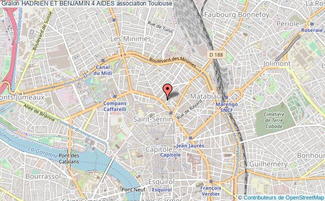 plan association Hadrien Et Benjamin 4 Aides Toulouse