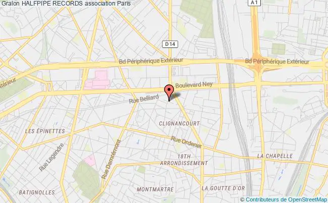 plan association Halfpipe Records Paris