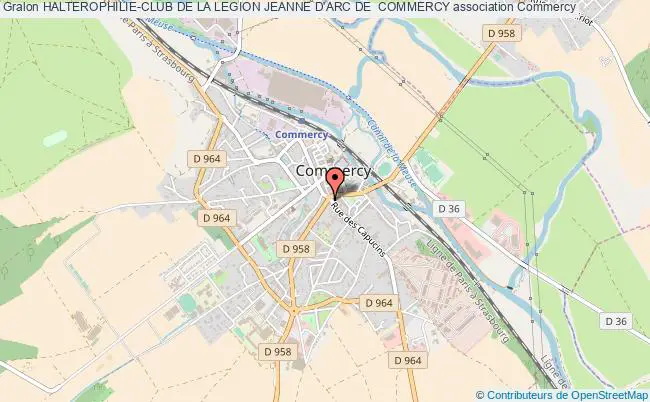 HALTEROPHILIE-CLUB DE LA LEGION JEANNE D'ARC DE  COMMERCY