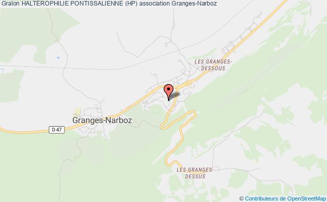 plan association HaltÉrophilie Pontissalienne (hp) Granges-Narboz