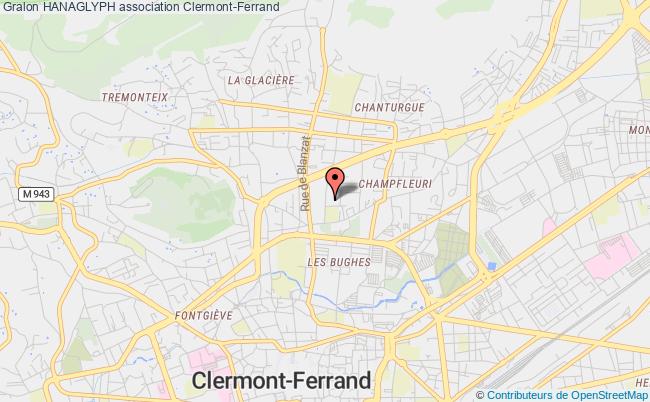plan association Hanaglyph Clermont-Ferrand