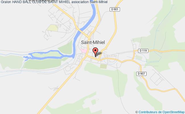 plan association Hand Ball Club De Saint Mihiel Saint-Mihiel