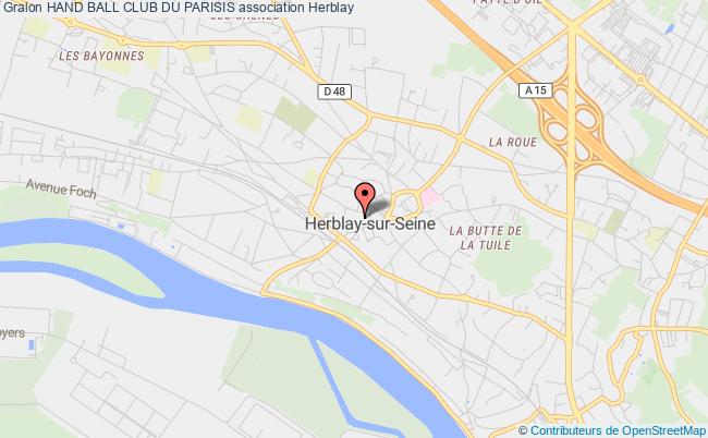 plan association Hand Ball Club Du Parisis Herblay
